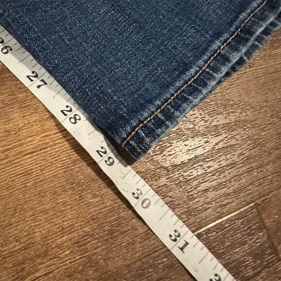 American Eagle Classic 8S Short Skinny Stretch Jeans Medium Wash Minimalist READ - Picture 8 of 8